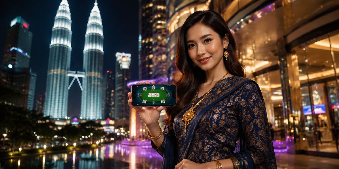 Pemain poker xc40 di Kuala Lumpur sedang log masuk ke platform permainan dalam talian Malaysia