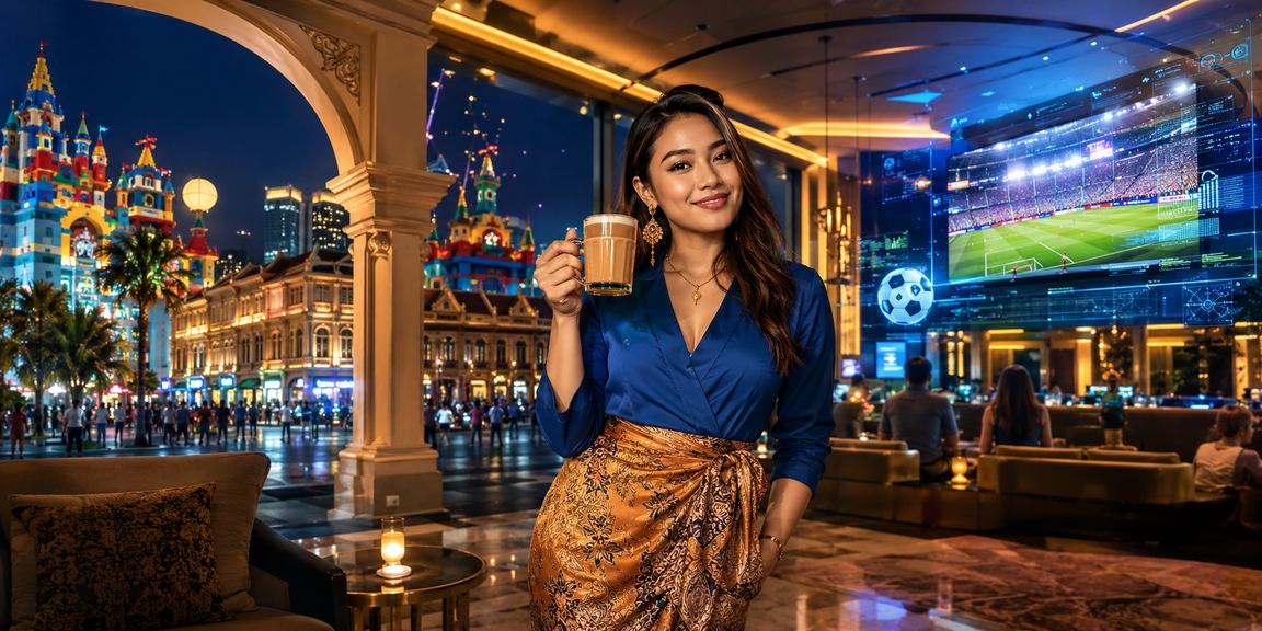 Suasana hiburan kasino Malaysia dengan paparan permainan jackpot